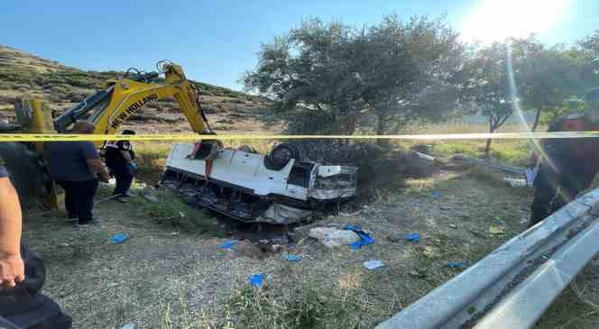 Isparta'da feci kaza