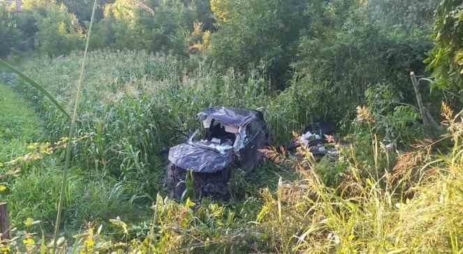 Zonguldak&rsquo;ta yayaya &ccedil;arpan otomobil tarlaya devrildi: 1 &ouml;l&uuml;, 3 yaralı
