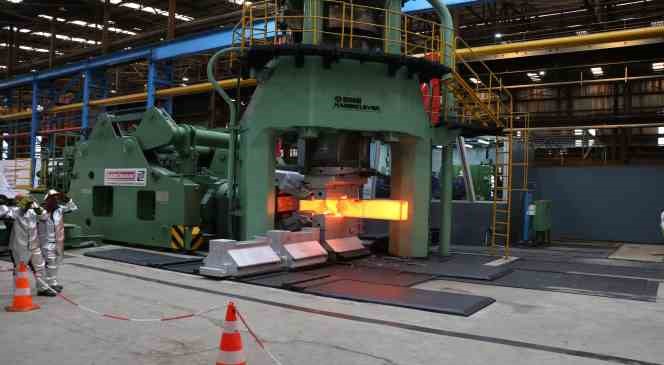 Yerli ve milli vagona ilk demiryolu tekeri seti sevk ediliyor
