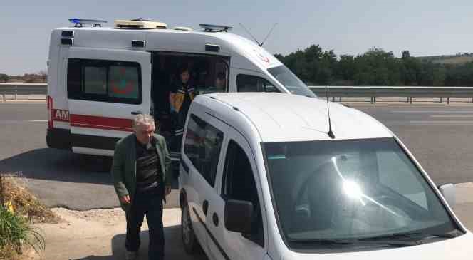 Edirne&rsquo;de sıcaktan fenalık ge&ccedil;iren s&uuml;r&uuml;c&uuml; ters y&ouml;ne girdi
