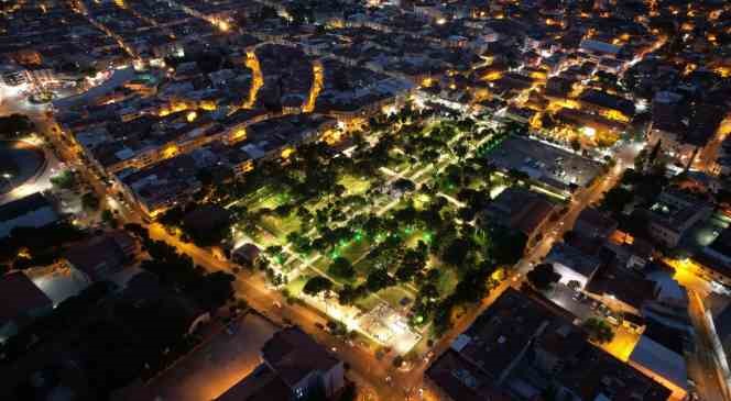 Akhisar’ın ’Central Park’ı tamamlandı