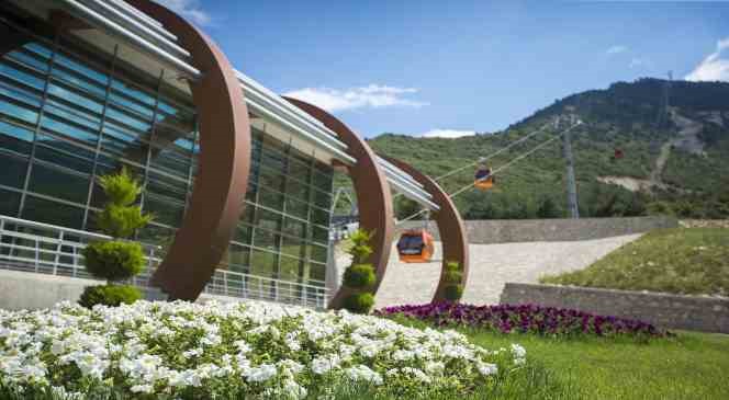 Denizli Teleferik ve Bağbaşı Yaylası&rsquo;nda serinliyor
