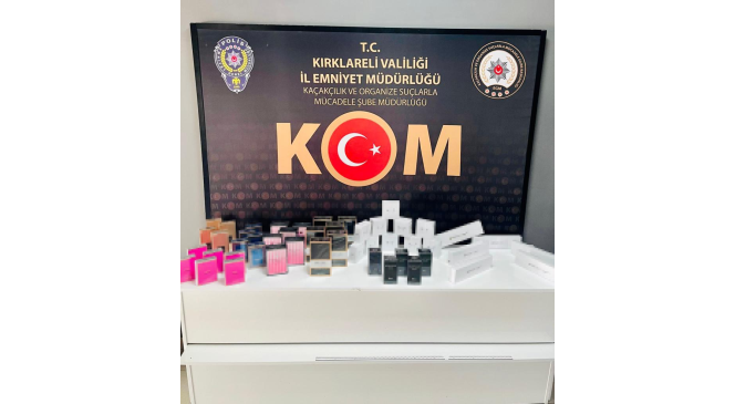 Kırklareli&rsquo;nde ka&ccedil;ak&ccedil;ılık operasyonu: 1 milyon 272 bin değerinde telefonlar ele ge&ccedil;irildi
