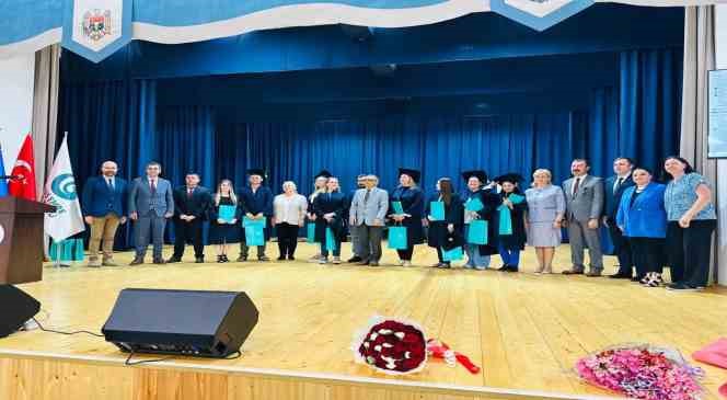 Gagauzya’da Türk Dili ve Edebiyatı Bölümü ilk mezunlarını verdi