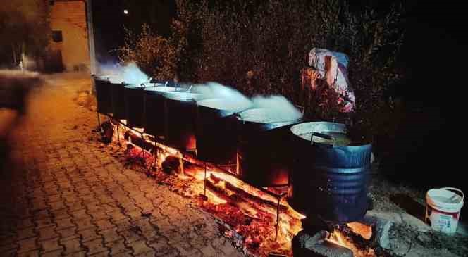 Yozgat&rsquo;ta bulgur kazanları kaynadı
