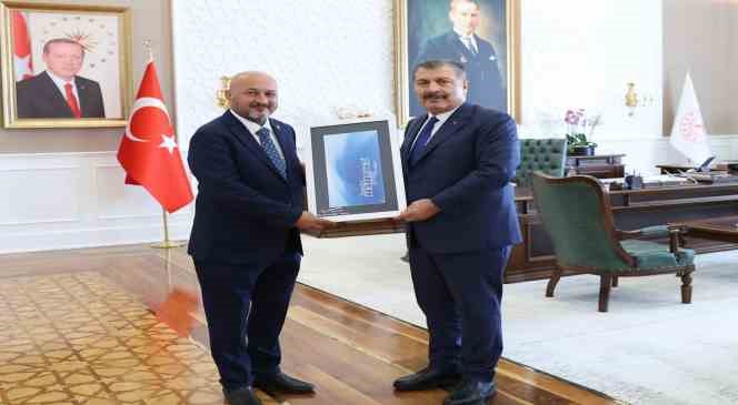 Adıyaman&rsquo;ın milletvekilleri Bakan Koca ile bir araya geldi
