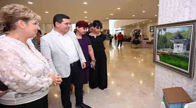 Kepez&rsquo;in 12. Geleneksel AKMEK Yıl Sonu Sergisi a&ccedil;ıldı
