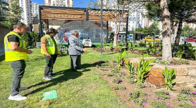 Mevlana Meydanı rengarenk
