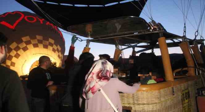 Çocuklar ‘sevgi’ uçuşu yaptı