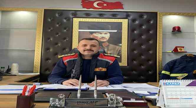 Keşan İtfaiye M&uuml;d&uuml;r&uuml; Alp: "En ufak yangın belirtisi 112 Acil &Ccedil;ağrı Merkezi&rsquo;ne bildirilmeli"
