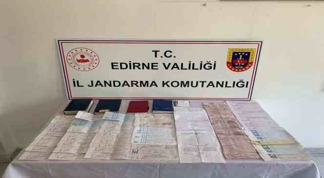 Edirne’de tefecilik operasyonu: 5 gözaltı