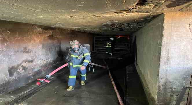 Tokat&rsquo;ta fabrikada &ccedil;ıkan yangın korkuttu
