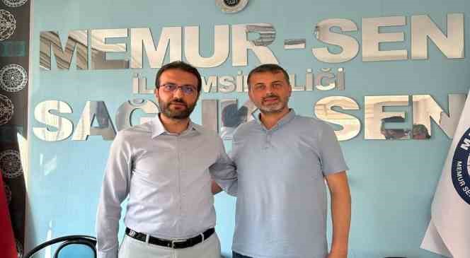 Memur Sen Uşak İl Temsilciliğinde bayrak değişimi
