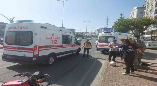 Kdz. Ereğli’de trafik kazası: 2 yaralı