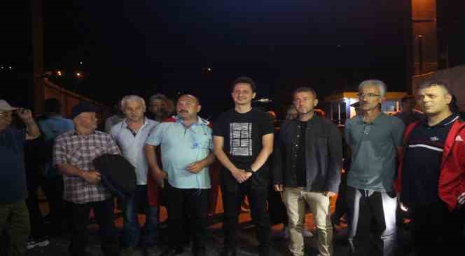 &Ccedil;&ouml;p tesisine karşı vatandaşlar,mahkeme kararlarının ardından eyleme başladı
