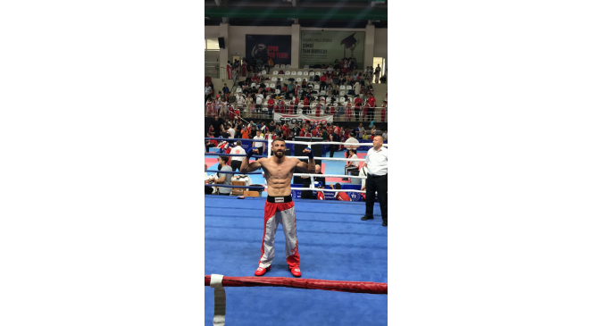 Batmanlı kick boks sporcusu T&uuml;rkiye şampiyonu oldu
