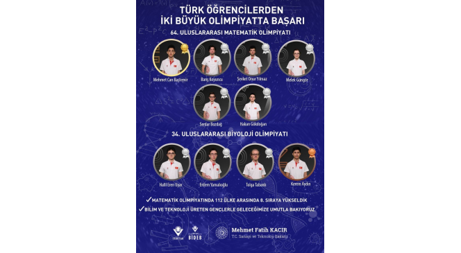 Türkiye’den iki büyük olimpiyatta tarihi başarı