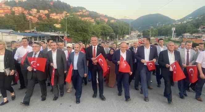 Zonguldak&rsquo;ta 15 Temmuz Demokrasi ve Milli Birlik G&uuml;n&uuml; anma etkinlikleri
