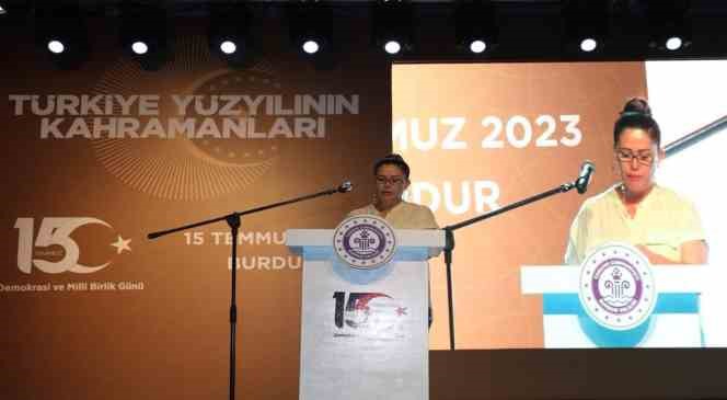 Şehit Ömer Halisdemir’in kız kardeşi Elif Serin: “Ayakta ölmek diz üstünde yaşamaktan daha onurludur”
