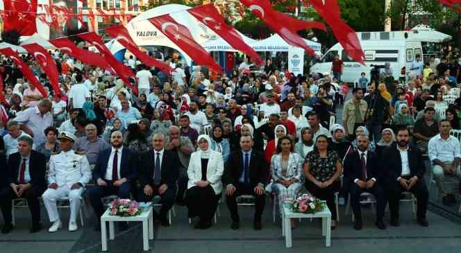 Yalova&rsquo;da "15 Temmuz Anma Programı"
