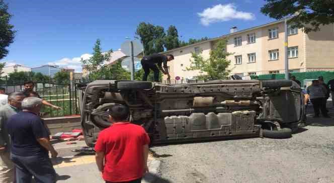 Kars’ta trafik kazası: 5 yaralı