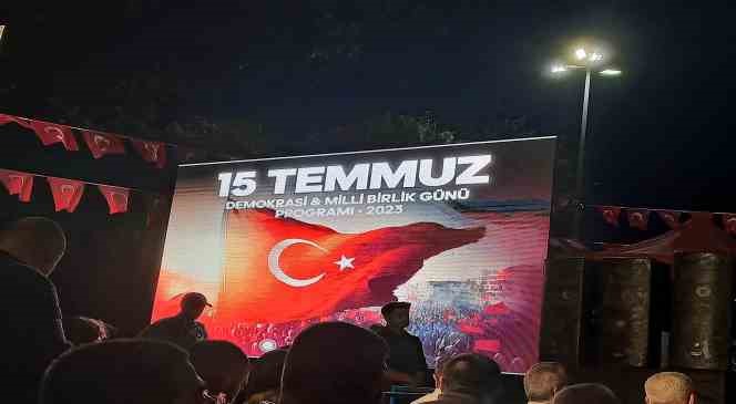 Fatih Saraçhane Parkı’nda “15 Temmuz Demokrasi ve Milli Birlik Günü