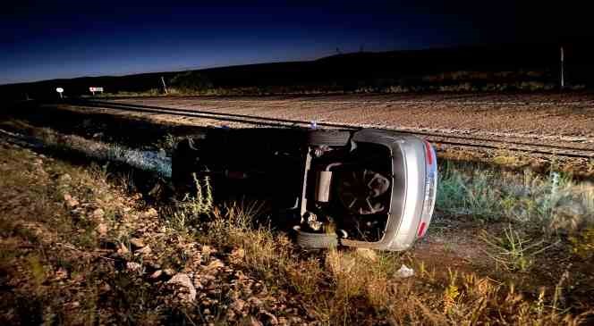 Sivas’ta trafik kazası: 1 ağır yaralı