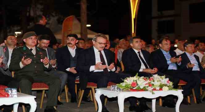 Bingöl’de 15 Temmuz Demokrasi ve Milli Birlik Günü anma programı