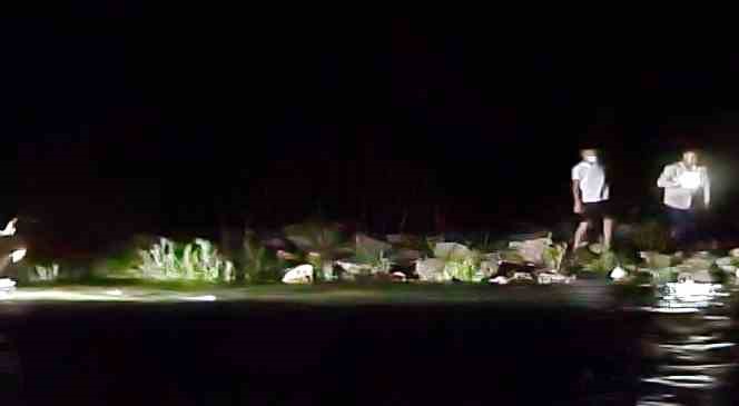 Dicle Nehri’nde mahsur kalan 2 kişi kurtarıldı