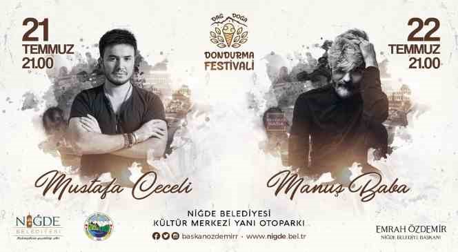 Niğde Belediyesi dağ, doğa ve dondurma festivali yapıyor
