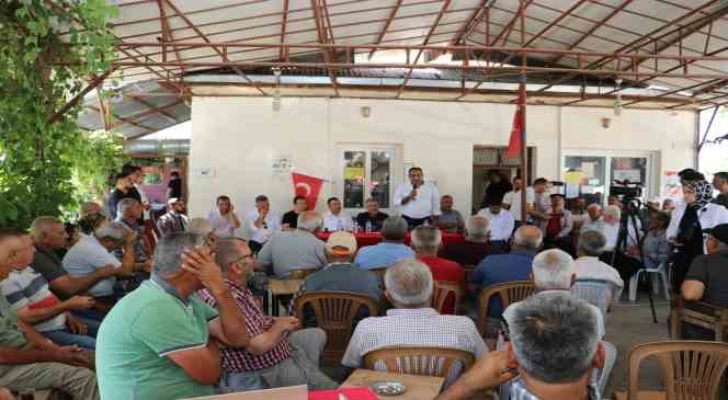 Başkan Yılmaz, yaylalarda vatandaşları dinledi