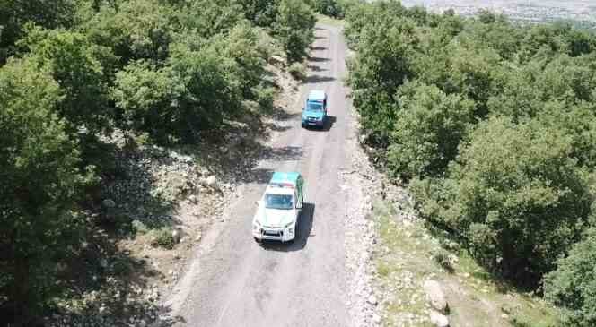 Aksaray&rsquo;da komandolar ormanda denetim yapıyor
