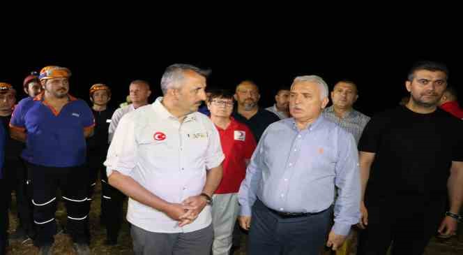 AFAD Başkanı Sezer: "(Tekirdağ&rsquo;daki orman yangını) Yangın enerjisini kaybediyor"
