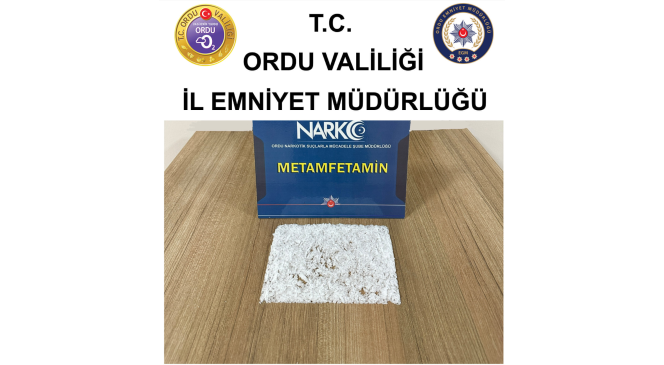 Ordu&rsquo;da uyuşturucu ticaretine ge&ccedil;it yok
