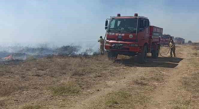 Çanakkale’de 3 gündür devam eden orman yangınına müdahale sürüyor