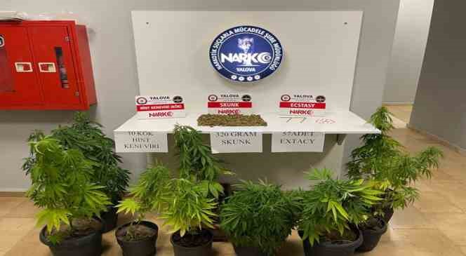 Yalova’da uyuşturucu operasyonu: 1 tutuklama