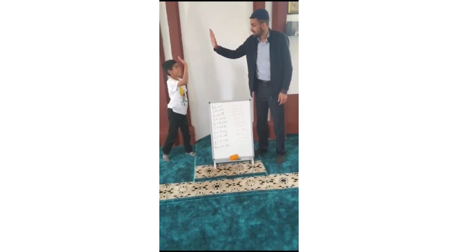 Kur’an kursunda matematik dersi