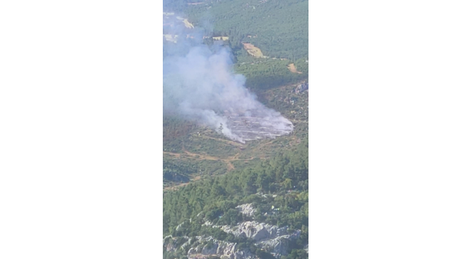 Burdur’daki orman yangını kontrol altına alındı