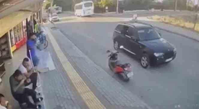 Mersin’deki cinayet anı kameraya yansıdı