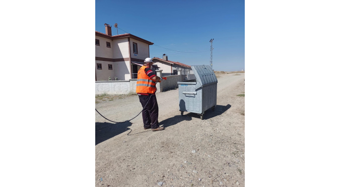 Çankırı’da haşerelere karşı mücadele
