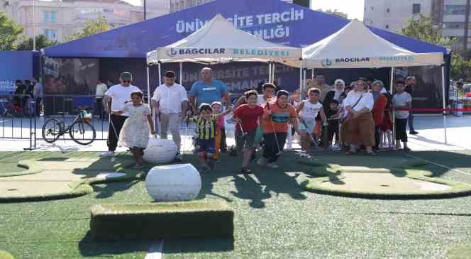 Bağcılar&rsquo;da mini golf etkinliği d&uuml;zenlendi
