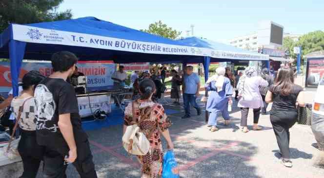 Aydın Büyükşehir Belediyesi’nden Kıbrıs şehitleri için lokma hayrı