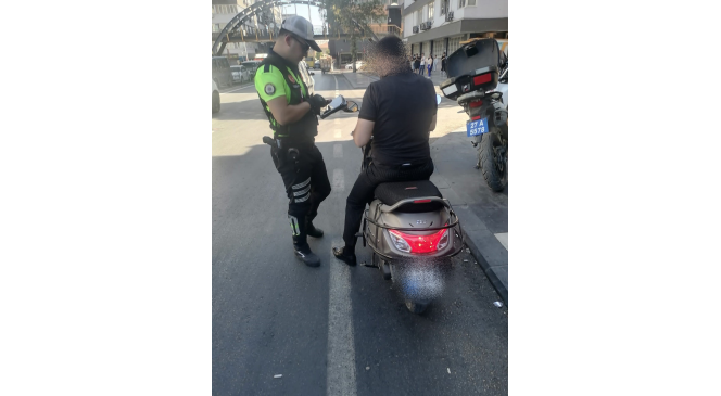 Gaziantep’te 29 motosiklet trafikten men edildi
