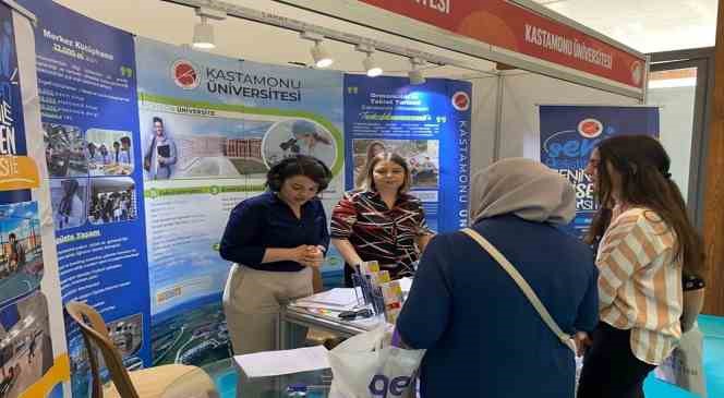 Kastamonu &Uuml;niversitesi&rsquo;ne &Uuml;niversite Tanıtım G&uuml;nleri&rsquo;nde yoğun ilgi
