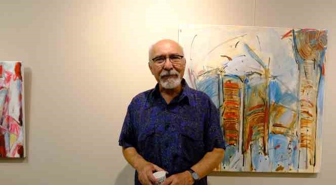 Bedri Karayağmurlar’ın “Resim Serüvenim II”  sergisi Orhan Peker Sanat Galerisi’nde açıldı