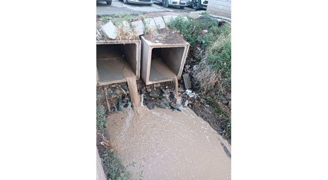 Doğubayazıt’ta sel meydana geldi
