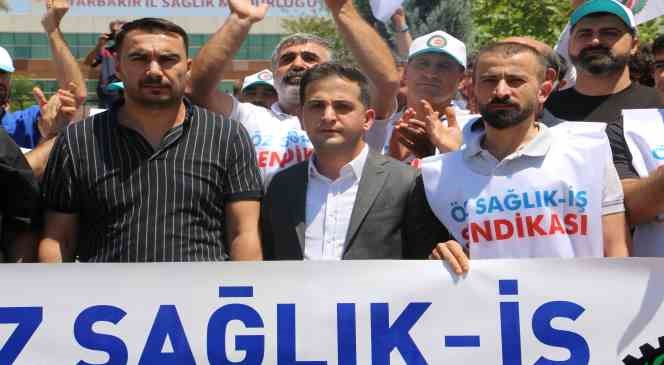 Sağlık iş&ccedil;ilerinden geriye d&ouml;n&uuml;k alacakları i&ccedil;in basın a&ccedil;ıklaması
