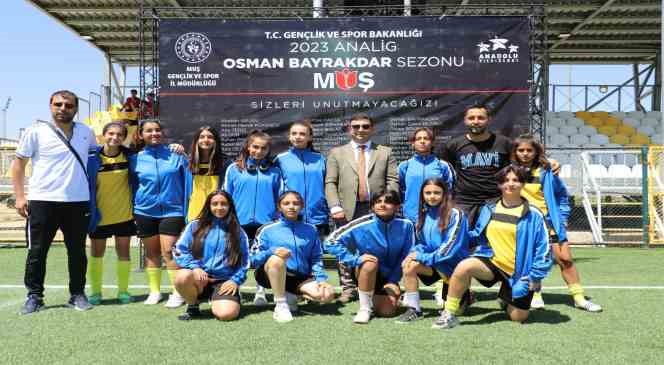 Anadolu Yıldızlar Ligi, futbol yarı final müsabakaları Muş’ta yapıldı
