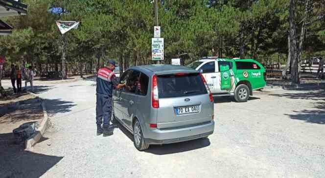 Jandarma vatandaşları orman yangınlarına karşı bilgilendirdi
