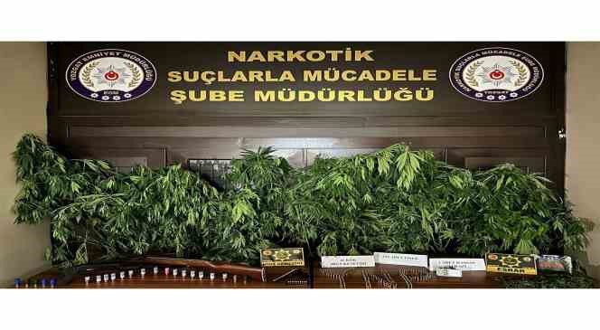 Yozgat’ta evinde uyuşturucu imal eden şüpheli tutuklandı